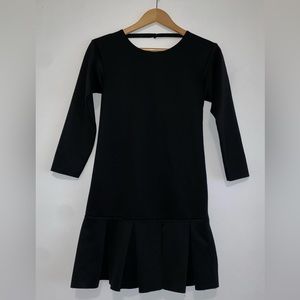 UNIF Pleated Open Back Dress